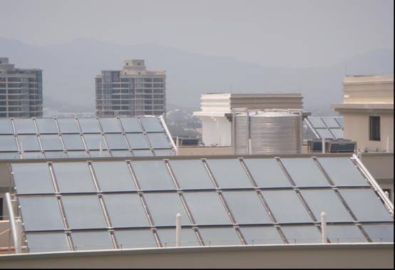 深圳罗湖小区太阳能热水工程